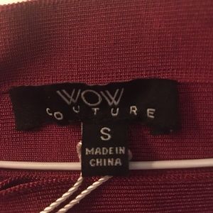 Wow Couture dress size small new with tags.